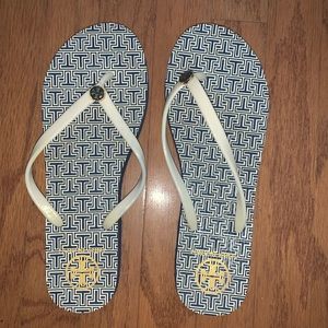 Tory Burch Flip Flops Size 10